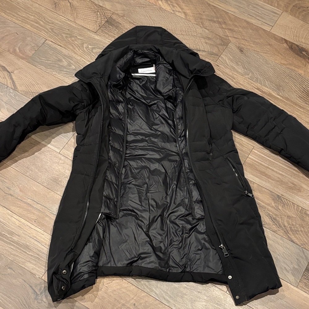 Calvin Klein Black Quilted Jacket